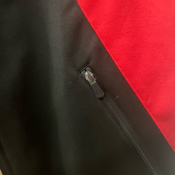 Men's Authentic Franchise Club Black Georgia Bulldogs Stadium Softshell Vest NWT - Picture 5 of 11